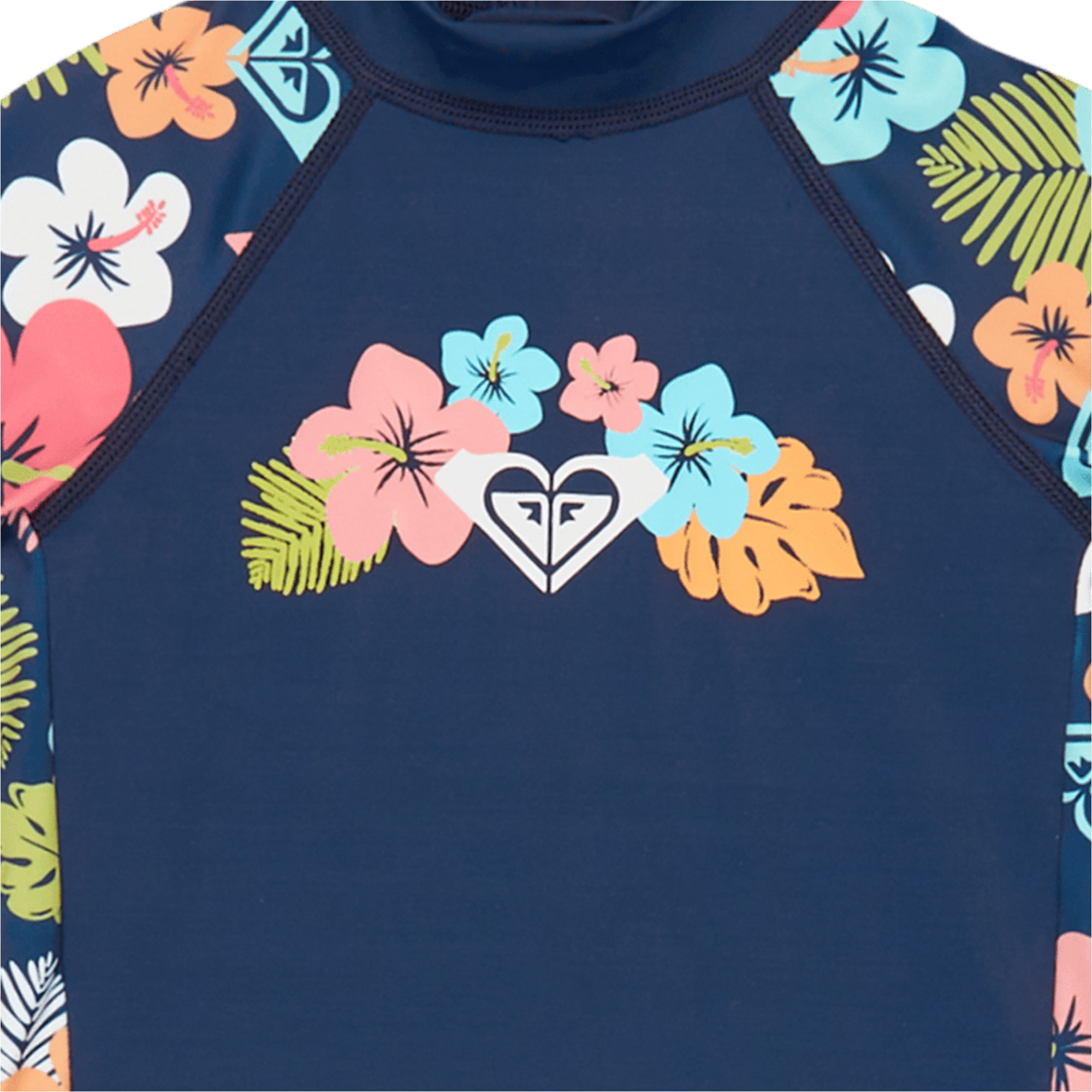 2026 Roxy Junior Morning Flower UV Suit ERLWR03361 - Mood Indigo Morning Flowers Tw